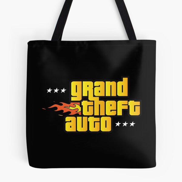 Item preview, GTA Grand Theft Auto Logo Modern Classic designed and sold by BubblePopRed.