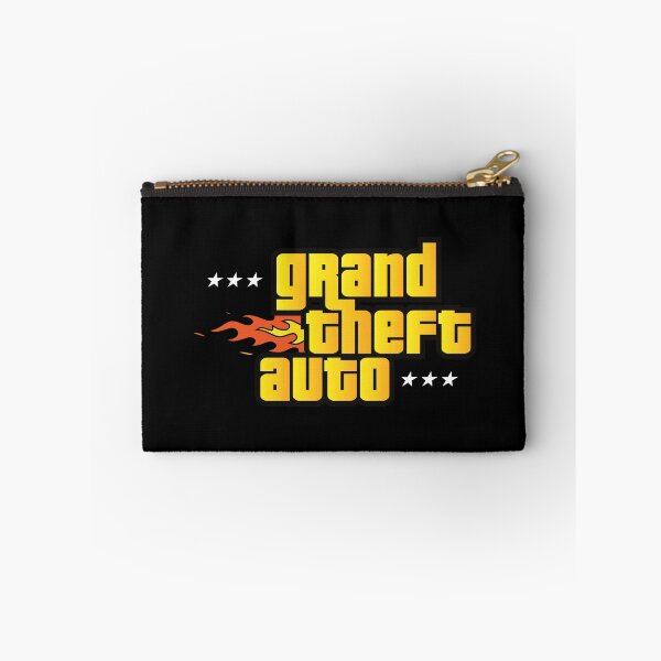 Item preview, GTA Grand Theft Auto Logo Modern Classic designed and sold by BubblePopRed.