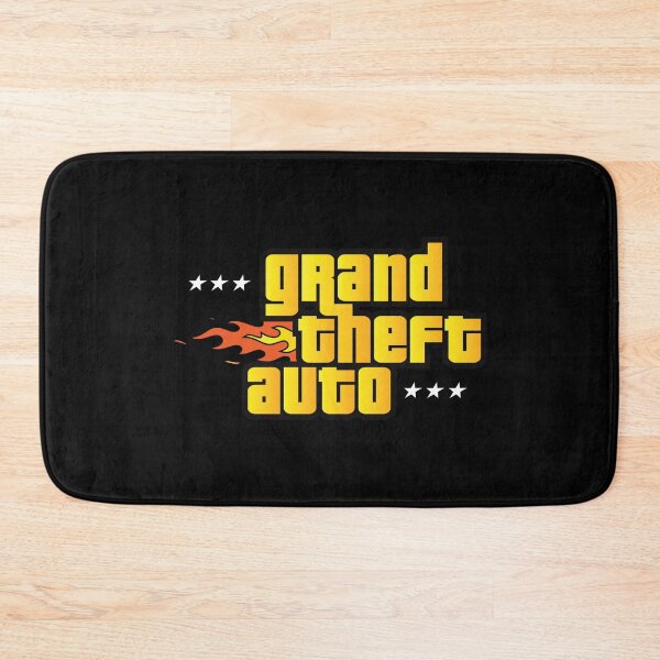 Item preview, GTA Grand Theft Auto Logo Modern Classic designed and sold by BubblePopRed.