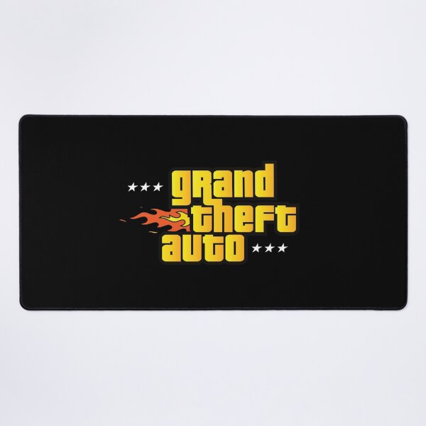 Item preview, GTA Grand Theft Auto Logo Modern Classic designed and sold by BubblePopRed.