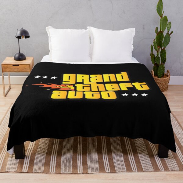 Item preview, GTA Grand Theft Auto Logo Modern Classic designed and sold by BubblePopRed.