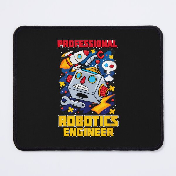 Item preview, Professional Robotics Engineer Robot Rocket Design designed and sold by YarningsandYear.