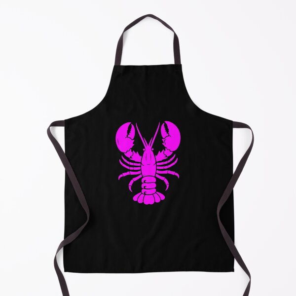 Item preview, Magenta Nautical Lobster Silhouette Design designed and sold by pattern-archive.