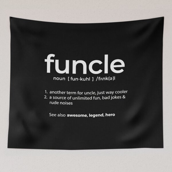 Item preview, Funcle Definition T-Shirt Funny Cool Uncle Gift designed and sold by Tawnat-Zl9at.