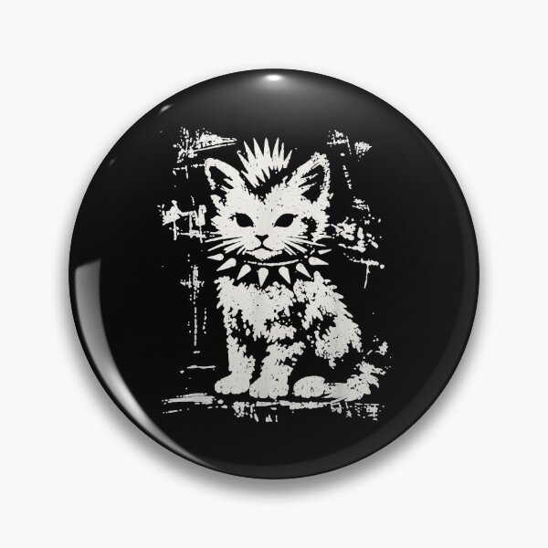 Item preview, Punk Cat Grunge Rebel Cat Alternative Style  designed and sold by NguboNorento.