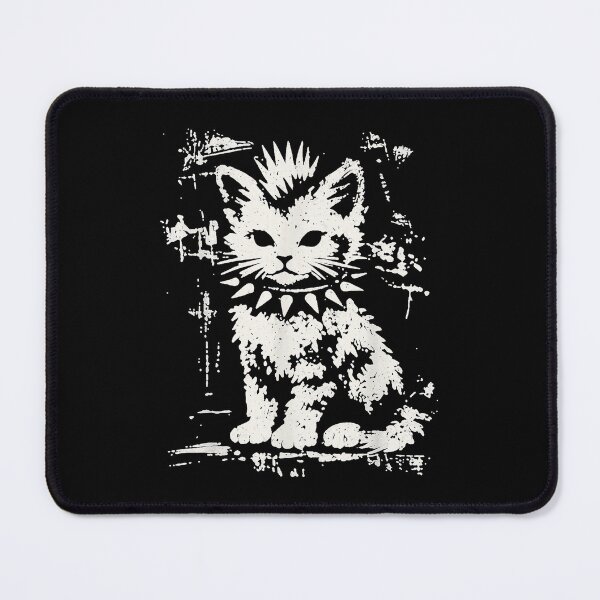 Item preview, Punk Cat Grunge Rebel Cat Alternative Style designed and sold by NguboNorento.