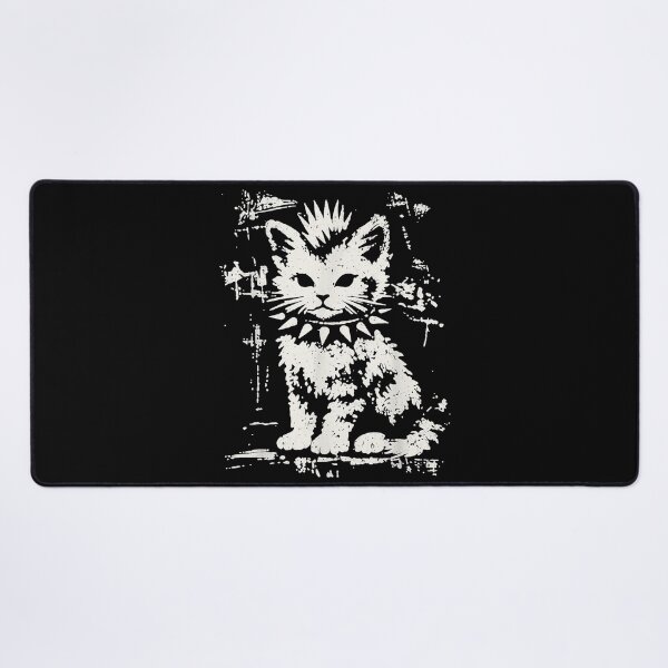 Item preview, Punk Cat Grunge Rebel Cat Alternative Style designed and sold by NguboNorento.