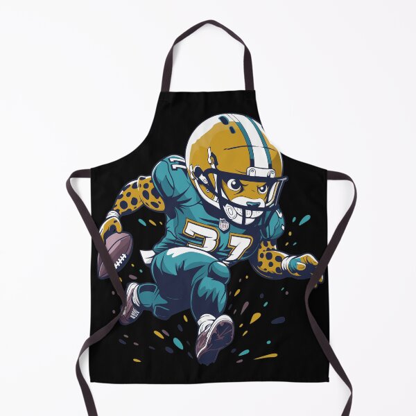Item preview, Chibi Jaguar Football Player Action Mascot designed and sold by JENNIFFFER.