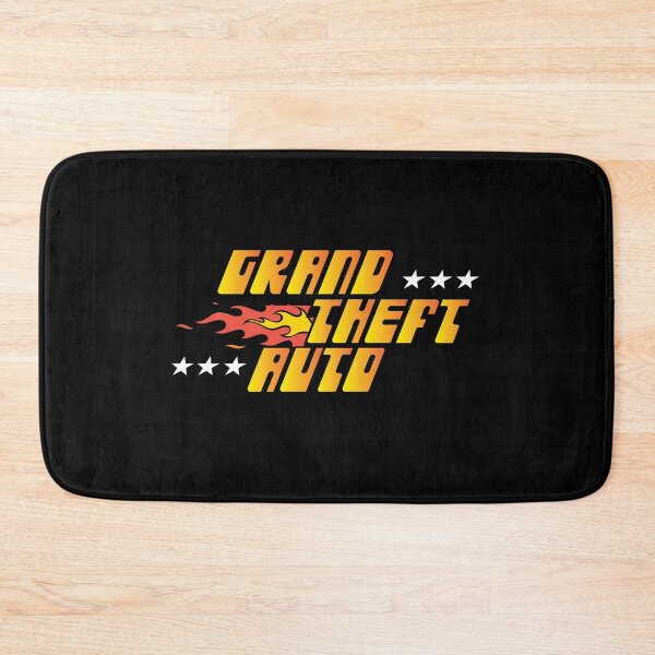 Item preview, GTA Grand Theft Auto Logo Classic designed and sold by BubblePopRed.