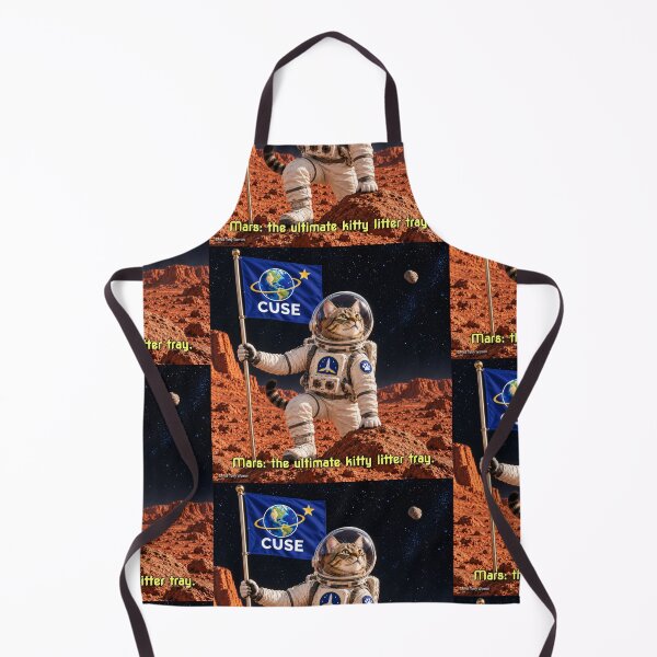 Item preview, Mars: The Ultimate Kitty Litter Tray - Space Cat designed and sold by MissTerryWoman.