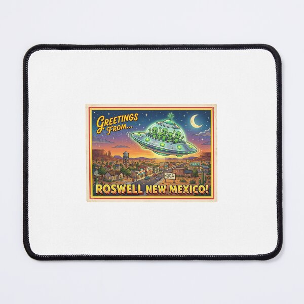 Item preview, Roswell Postcard 1 designed and sold by deafhoops1.
