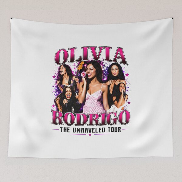 Item preview, Olivia Rodrigo The Unraveled Tour Graphic Fan 2026 designed and sold by RunicRoselle.