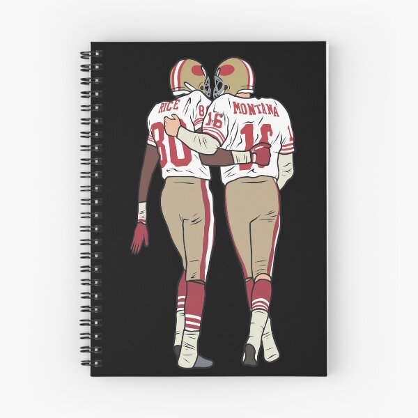 Item preview, Montana and Rice Legendary Football Duo Art designed and sold by JENNIFFFER.