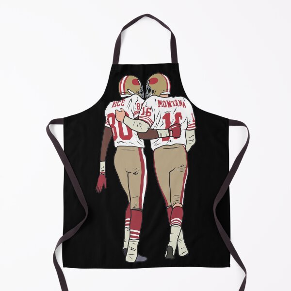 Item preview, Montana and Rice Legendary Football Duo Art designed and sold by JENNIFFFER.