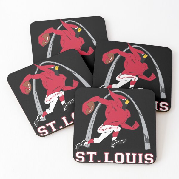 Item preview, St. Louis Football Bird Mascot Vintage Arch designed and sold by JENNIFFFER.
