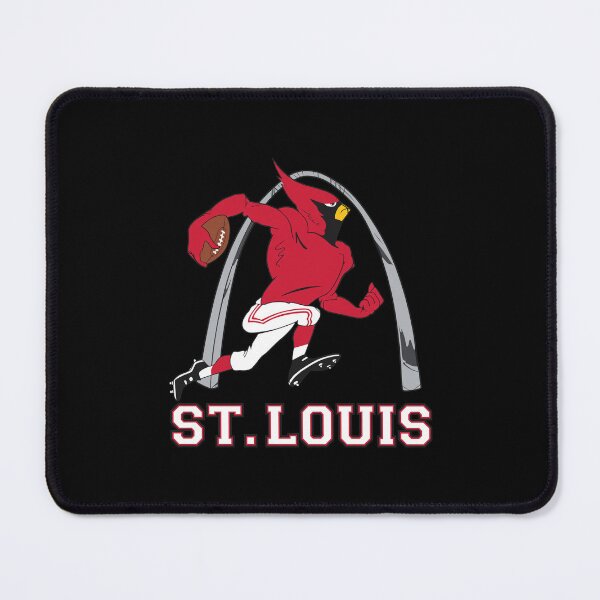 Item preview, St. Louis Football Bird Mascot Vintage Arch designed and sold by JENNIFFFER.