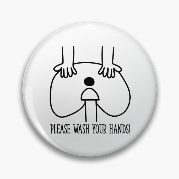 Item preview, Funny Butt Hands Washes Your Hands Gag designed and sold by Tawnat-Zl9at.