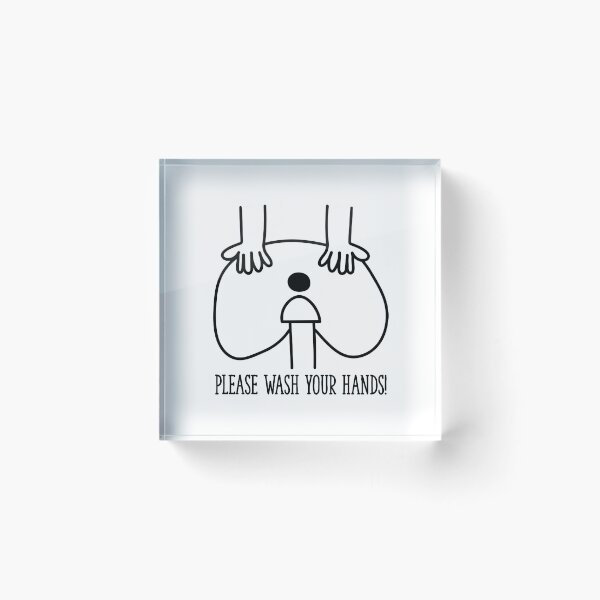 Item preview, Funny Butt Hands Washes Your Hands Gag designed and sold by Tawnat-Zl9at.