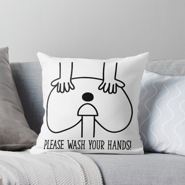 Item preview, Funny Butt Hands Washes Your Hands Gag designed and sold by Tawnat-Zl9at.