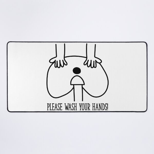 Item preview, Funny Butt Hands Washes Your Hands Gag designed and sold by Tawnat-Zl9at.
