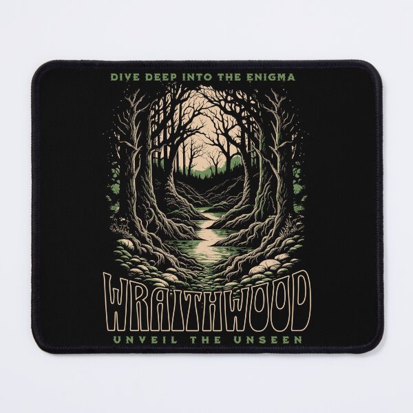 Item preview, Wraithwood Dive Into The Enigma T-Shirt | Mystic Forest Graphic Tee | Unveil The Unseen Nature Shirt designed and sold by baretyas.