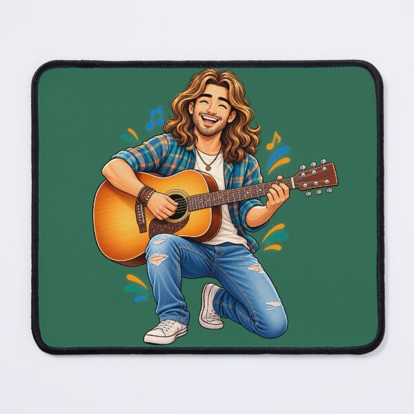 Item preview, Colorful Guitar Musician designed and sold by ShivCraftStudio.