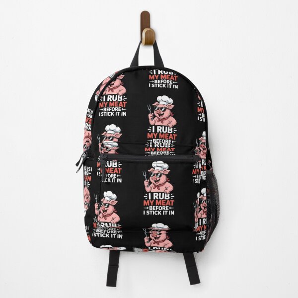 Item preview, Funny Pig Chef I Rub My Meat Before I Stick It In designed and sold by Tawnat-Zl9at.
