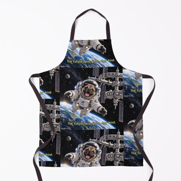 Item preview, Pug Astronaut in Space designed and sold by MissTerryWoman.