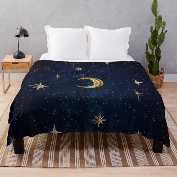 Item preview, 90s Whimsigoth Celestial Moon & Stars - Vintage Gold Crescent Aesthetic designed and sold by BrontesWhimsyStore.