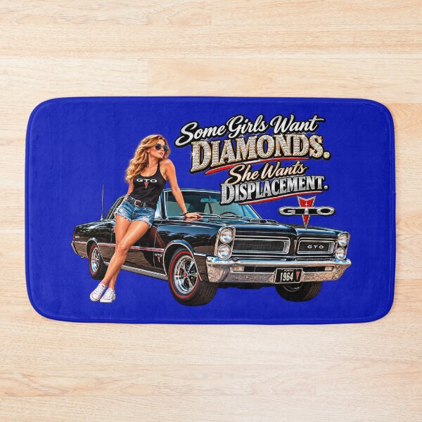Item preview, Some Girls Want Diamonds She Wants Displacement 1964 GTO T-Shirt designed and sold by TZehrfeldPhotos.
