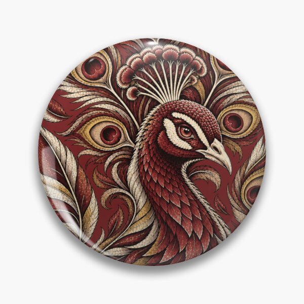 Item preview, Vintage Peacock in a Western Style Graphic designed and sold by JonelCrafts.