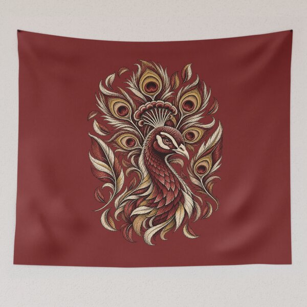 Item preview, Vintage Peacock in a Western Style Graphic designed and sold by JonelCrafts.