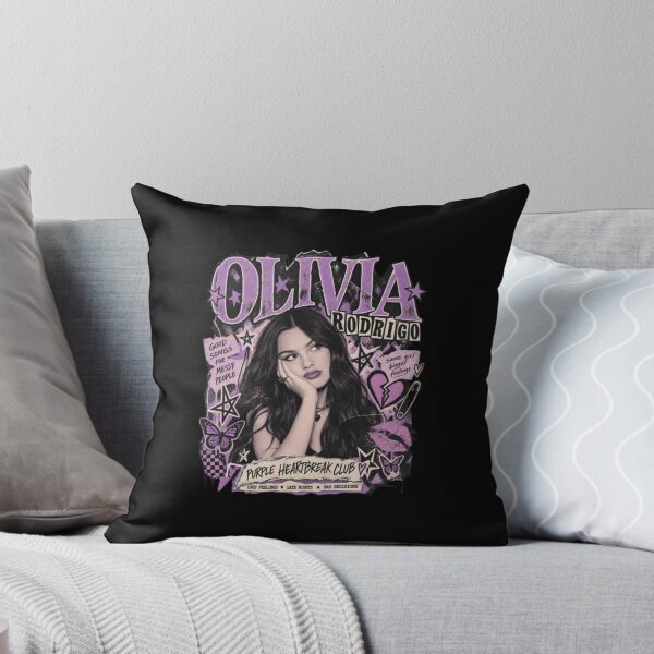 Item preview, Olivia Rodrigo – Purple Heartbreak Club Grunge Pop Collage designed and sold by RunicRoselle.
