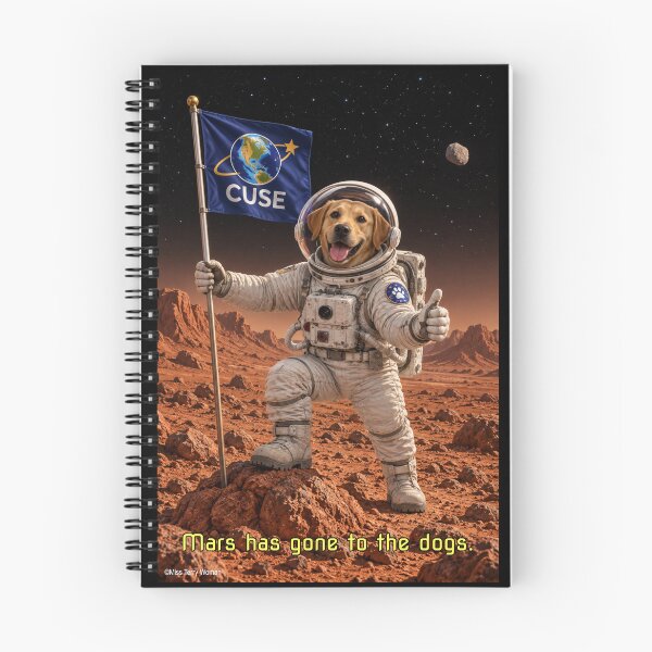 Item preview, Labrador Astronaut on Mars designed and sold by MissTerryWoman.