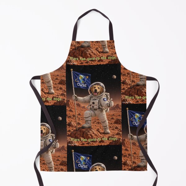 Item preview, Labrador Astronaut on Mars designed and sold by MissTerryWoman.