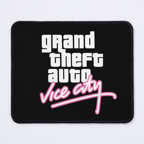 Item preview, GTA Grand Theft Auto Logo Vice City Neon Classic designed and sold by BubblePopRed.