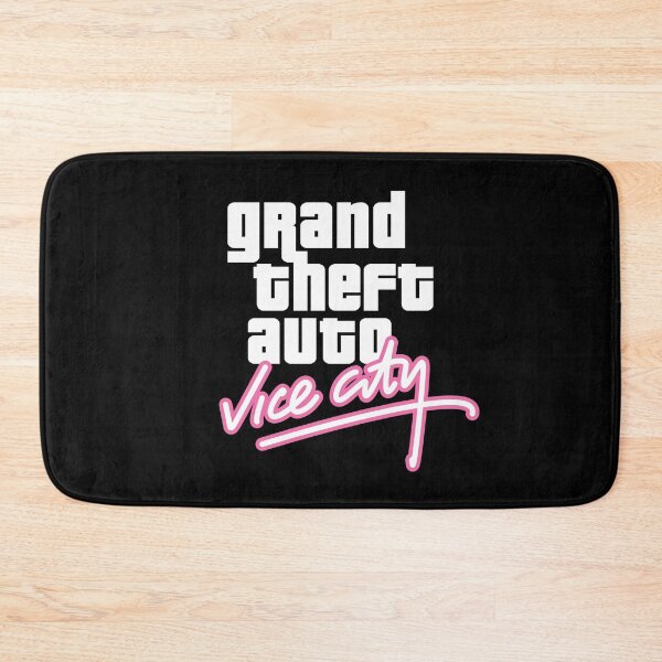 Item preview, GTA Grand Theft Auto Logo Vice City Neon Classic designed and sold by BubblePopRed.