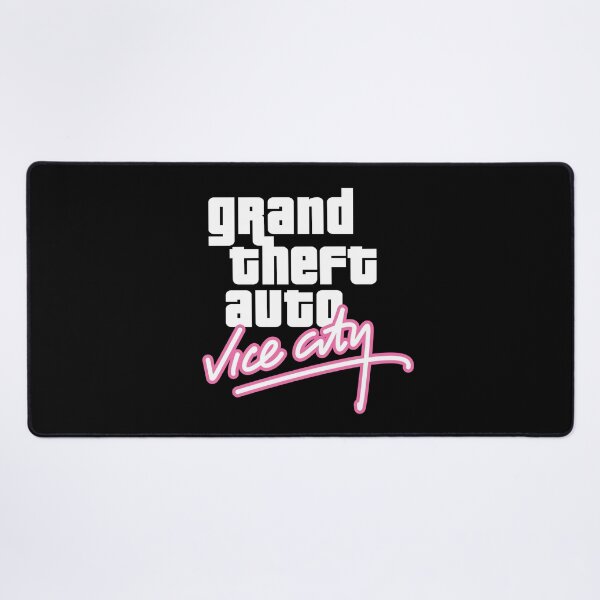 Item preview, GTA Grand Theft Auto Logo Vice City Neon Classic designed and sold by BubblePopRed.