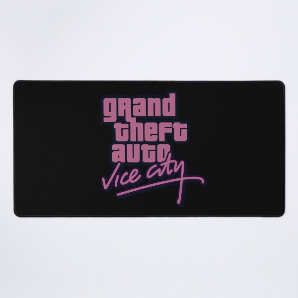 Item preview, GTA Grand Theft Auto Logo Vice City Purple Pink designed and sold by BubblePopRed.