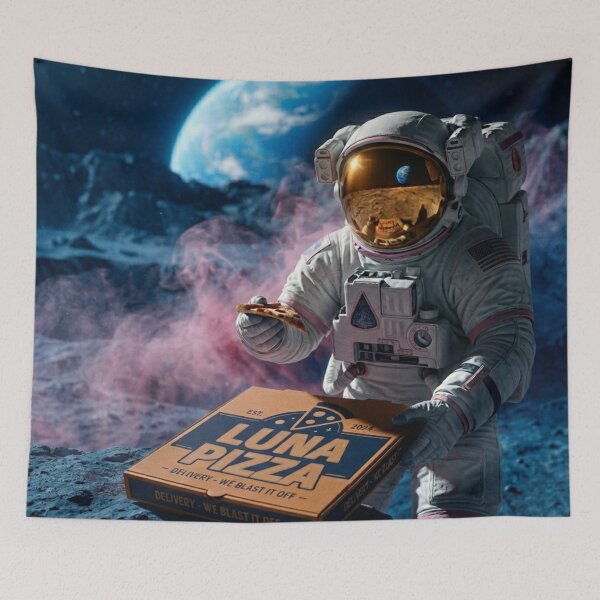 Item preview, Luna Pizza: Space Delivery designed and sold by Archive Studio.