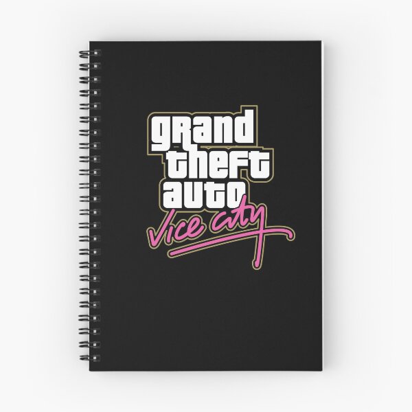 Item preview, GTA Grand Theft Auto Logo Vice City Classic designed and sold by BubblePopRed.