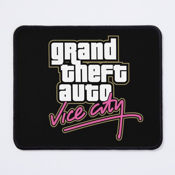 Item preview, GTA Grand Theft Auto Logo Vice City Classic designed and sold by BubblePopRed.