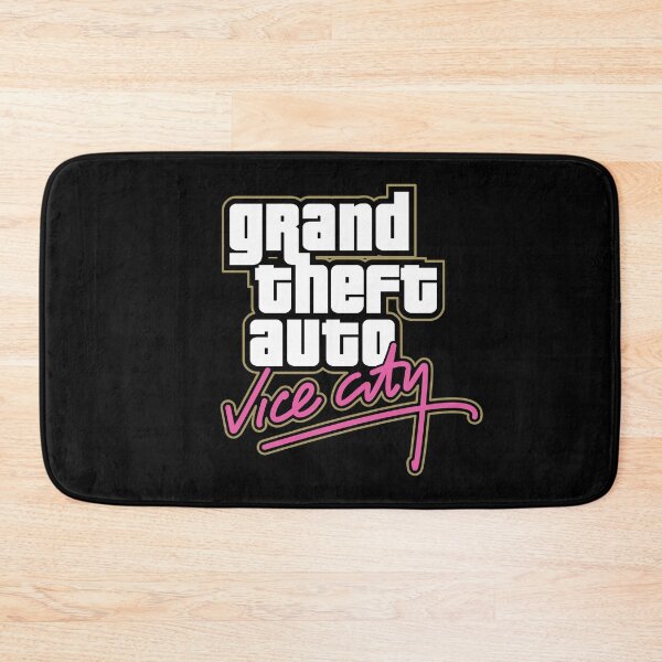 Item preview, GTA Grand Theft Auto Logo Vice City Classic designed and sold by BubblePopRed.