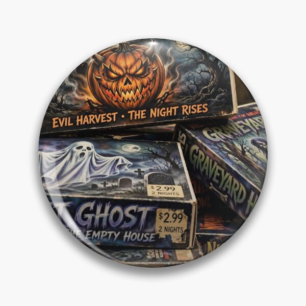 Item preview, Horror VHS Pile — 90s Airbrush Rental Boxes designed and sold by To Err Is To Be Human.