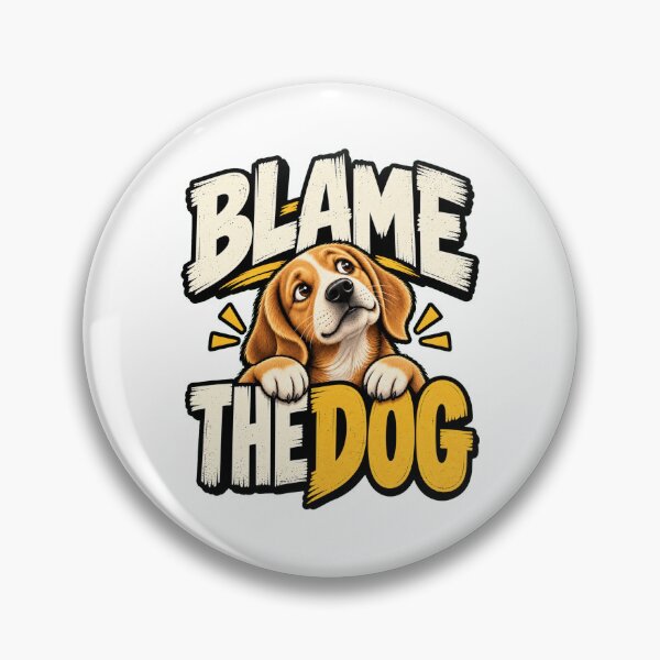 Item preview, Blame the Dog Funny Dog T-Shirt | Dog Lover Shirt | Funny Dog Gift designed and sold by VIBECANVASSHOP .