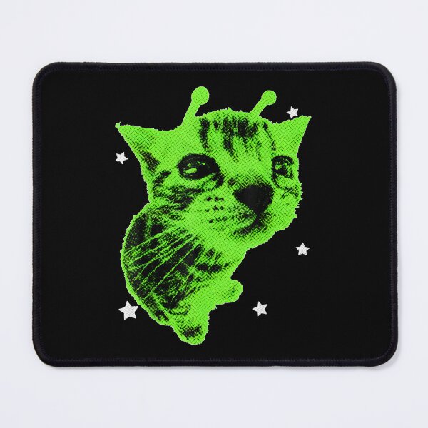 Item preview, Y2K Alien Cat Meme Retro Silly Cat Vintage Space Kitty Funny designed and sold by NguboNorento.