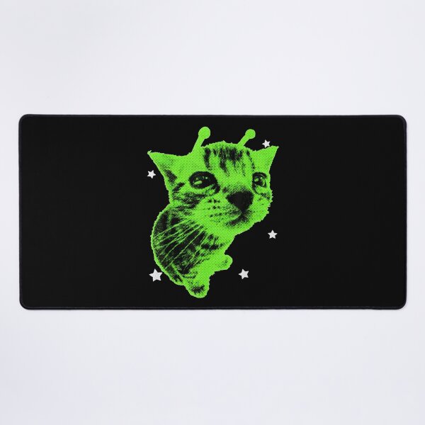 Item preview, Y2K Alien Cat Meme Retro Silly Cat Vintage Space Kitty Funny designed and sold by NguboNorento.