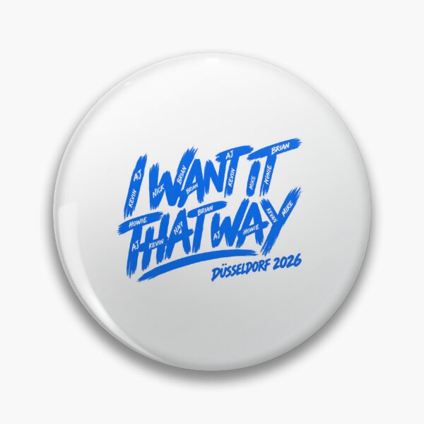 Item preview, I Want It That Way Düsseldorf 2026 - backstreet boys designed and sold by RunicRoselle.
