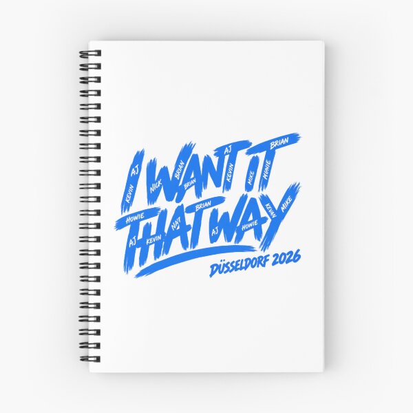 Item preview, I Want It That Way Düsseldorf 2026 - backstreet boys designed and sold by RunicRoselle.