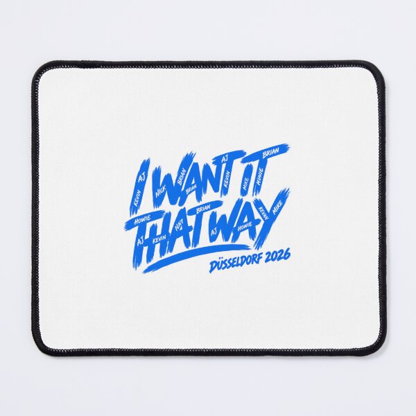 Item preview, I Want It That Way Düsseldorf 2026 - backstreet boys designed and sold by RunicRoselle.